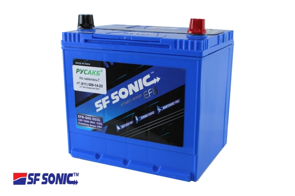 Аккумулятор SF SONIC EFB 70.0 (85D23L)