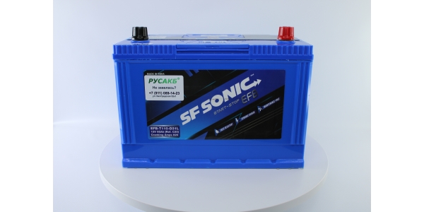 Аккумулятор SF SONIC EFB 95.0 (110D31L)