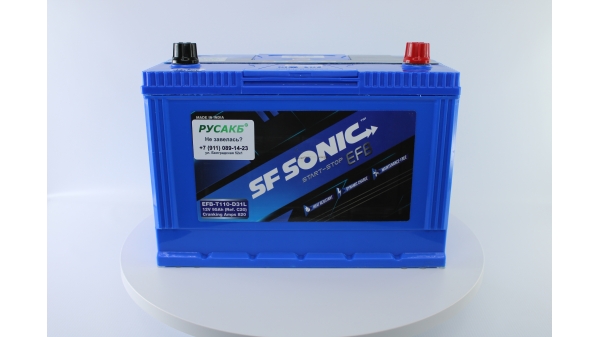 Аккумулятор SF SONIC EFB 95.0 (110D31L)