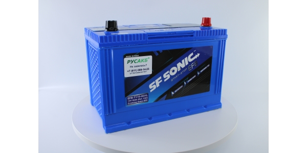 Аккумулятор SF SONIC EFB 95.0 (110D31L)