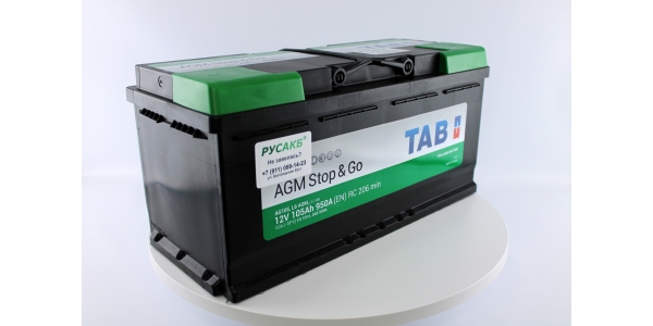 Аккумулятор TAB AGM 105R 105 Ач (213105|L6 AGM ED|AG105)