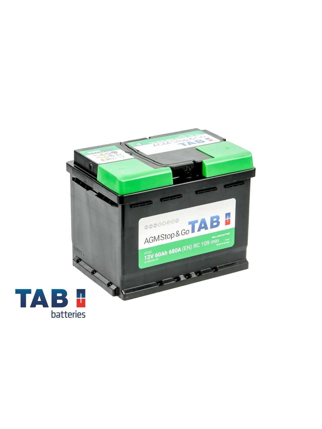 Аккумулятор TAB AGM 60 Ач 213060|L2 AGM ED|AG60