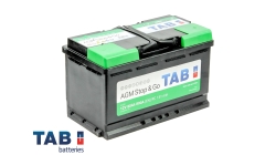 TAB AGM 80R 80 Ач (213080|L4 AGM ED|AG80), 80 Ач, обратная полярность, 315x175x190 мм, 800 Ампер — купить в Санкт-Петербурге