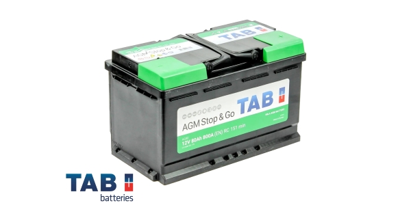 Аккумулятор TAB AGM 80R 80 Ач (213080|L4 AGM ED|AG80)