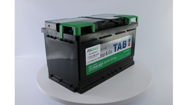 Аккумулятор TAB AGM 80R 80 Ач (213080|L4 AGM ED|AG80)