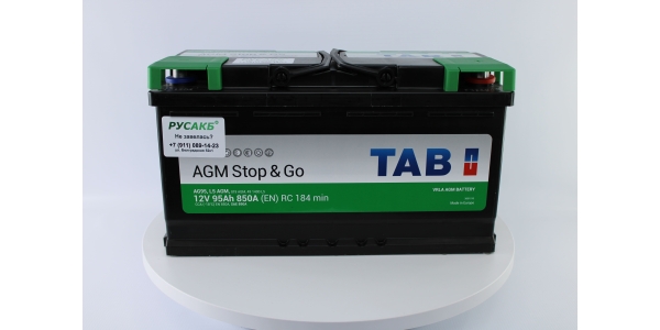 Аккумулятор TAB AGM 95R 95 Ач (213090|L5 AGM ED|AG95)