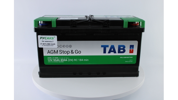 Аккумулятор TAB AGM 95R 95 Ач (213090|L5 AGM ED|AG95)