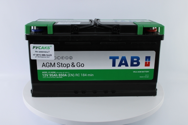 Аккумулятор TAB AGM 95R 95 Ач (213090|L5 AGM ED|AG95)