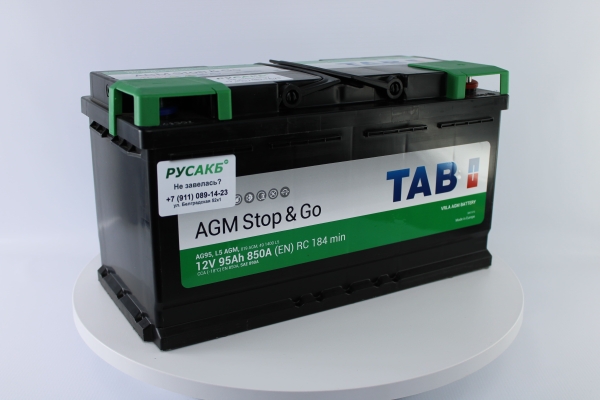 Аккумулятор TAB AGM 95R 95 Ач (213090|L5 AGM ED|AG95)