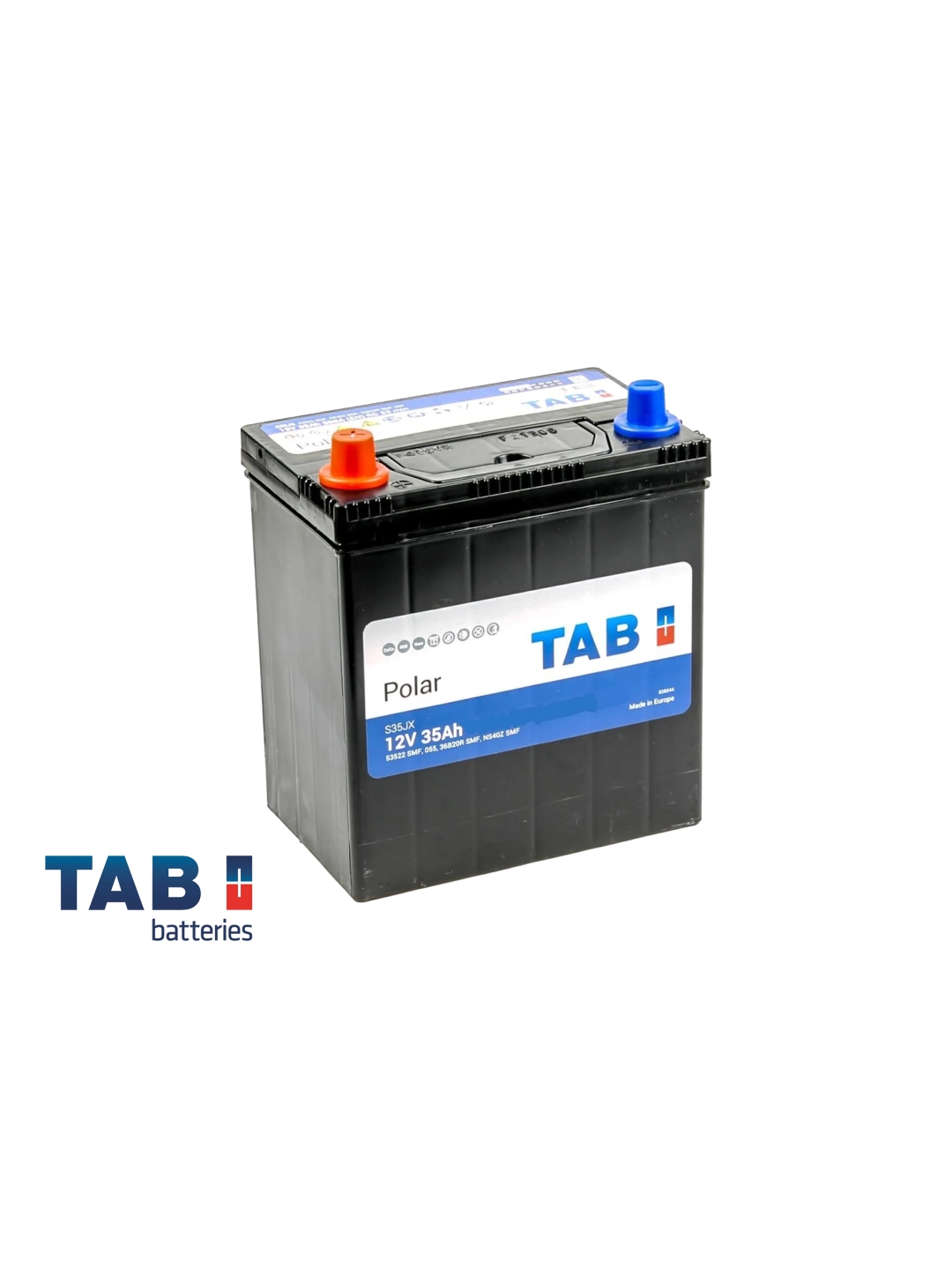 Аккумулятор TAB Polar 35 Ач прям пол 53522