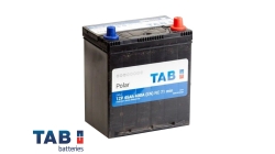 TAB Polar 45.0 (54520) яп. ст.|тонк. клеммы|бортик, 45 Ач, обратная полярность, 195x130x225 мм, 400 Ампер — купить в Санкт-Петербурге