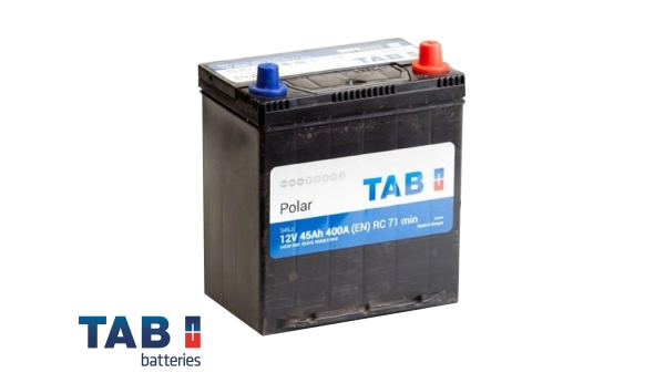 Аккумулятор TAB Polar 45.0 (54520) яп. ст.|тонк. клеммы|бортик