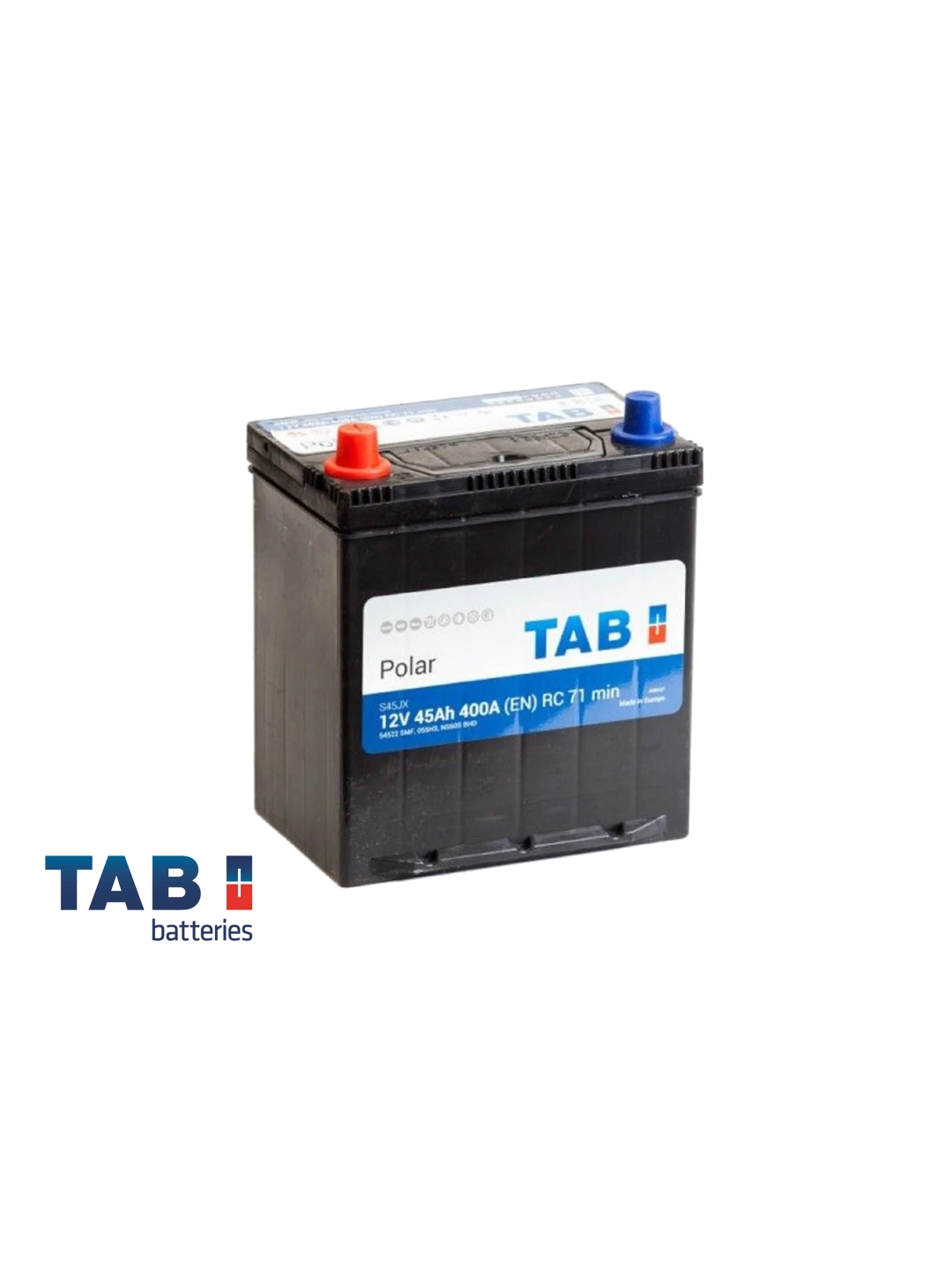 Аккумулятор TAB Polar 45 Ач прям пол 54524|51
