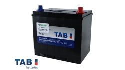 TAB Polar 60.0 (56068) яп. ст|бортик, 60 Ач, обратная полярность, 230x173x220 мм, 600 Ампер — купить в Санкт-Петербурге
