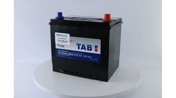 Аккумулятор TAB Polar 60.0 (56068) яп. ст|бортик