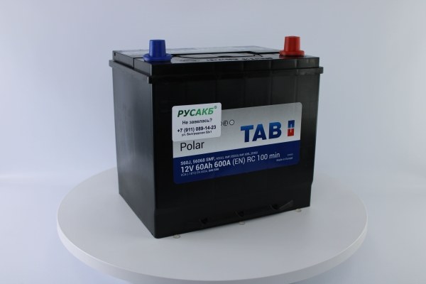 Аккумулятор TAB Polar 60.0 (56068) яп. ст|бортик