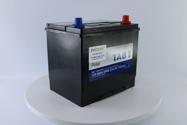 Аккумулятор TAB Polar 60.0 (56068) яп. ст|бортик