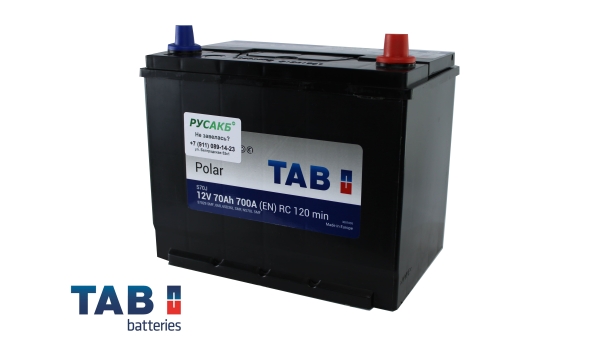 Аккумулятор TAB Polar 75.0 (57529) яп.ст/бортик