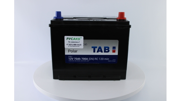Аккумулятор TAB Polar 70.0 (57029) яп.ст/бортик