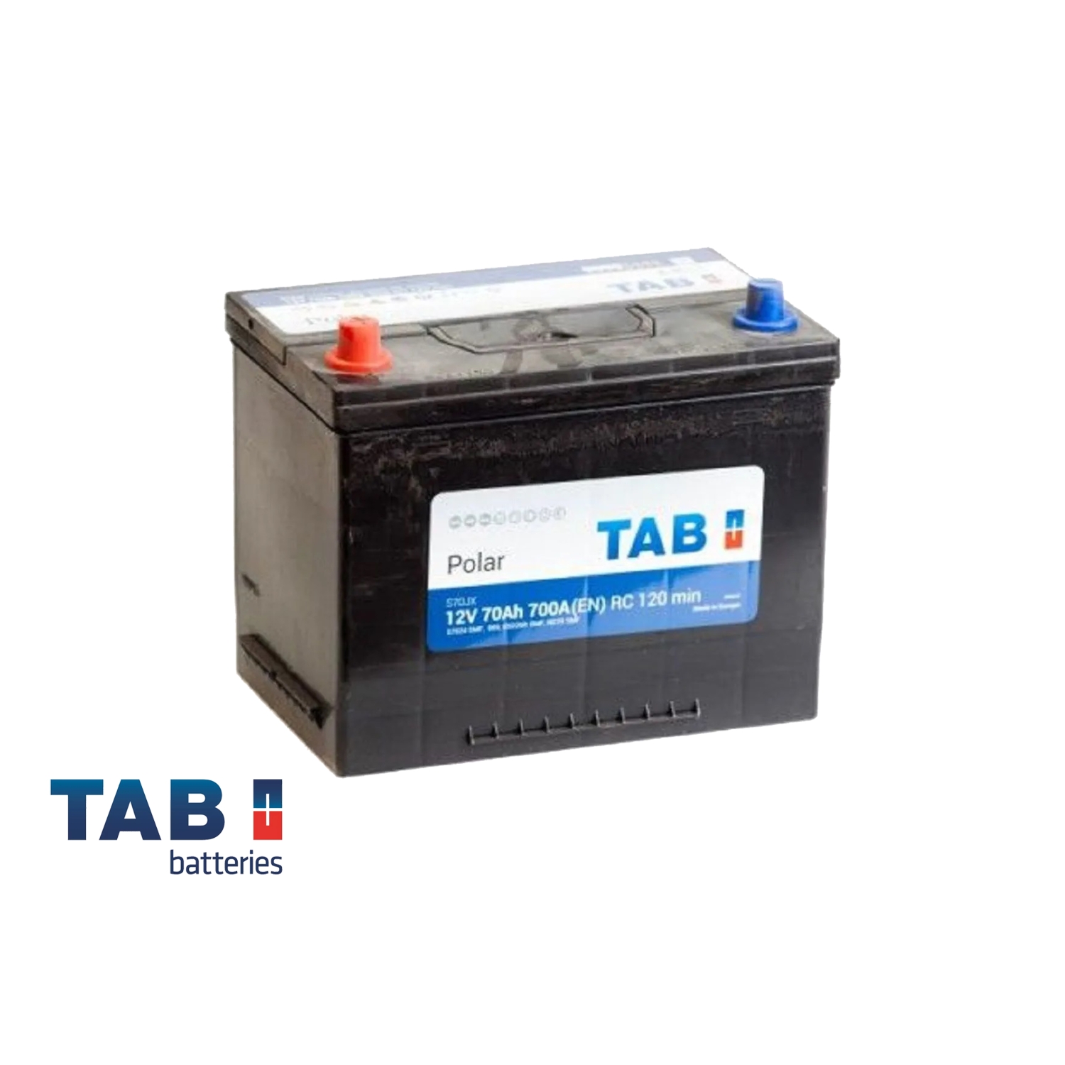 TAB Polar 75.1 (57524), 75 Ач, прямая полярность, 260x173x220 мм, 740 Ампер — купить в Санкт-Петербурге