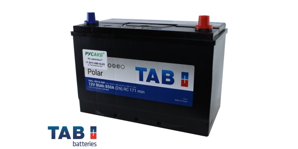 Аккумулятор TAB Polar 95.0 (59518) яп. ст/бортик