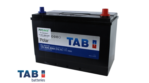 Аккумулятор TAB Polar 95.0 (59518) яп. ст/бортик