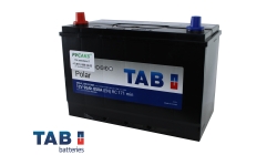 TAB Polar 95.1 (59519) яп. ст/бортик, 95 Ач, прямая полярность, 303x175x227 мм, 850 Ампер — купить в Санкт-Петербурге