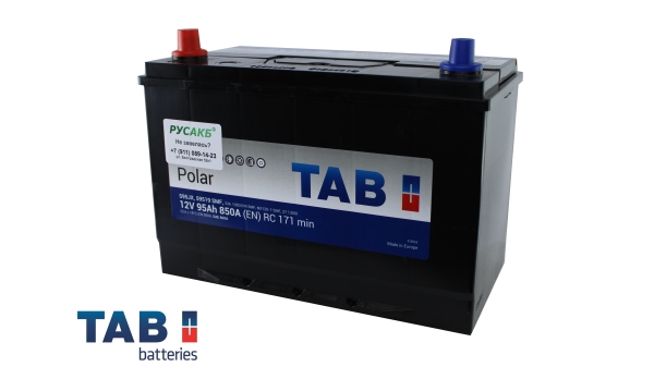 Аккумулятор TAB Polar 95.1 (59519) яп. ст/бортик