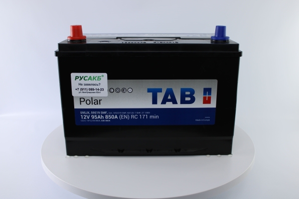 Аккумулятор TAB Polar 95.1 (59519) яп. ст/бортик
