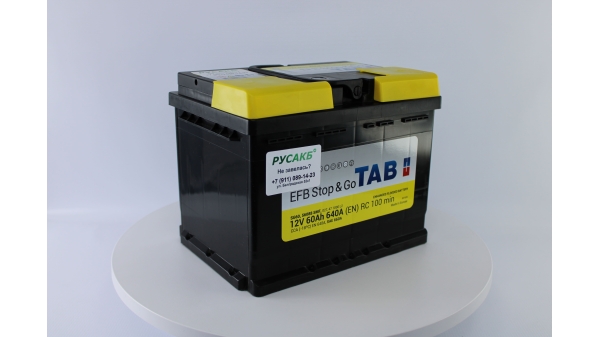 Аккумулятор TAB EFB Stop&Go 60.0