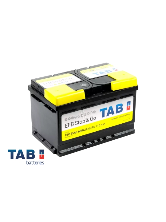 Аккумулятор TAB EFB 65 Ач низкий LB3 212065
