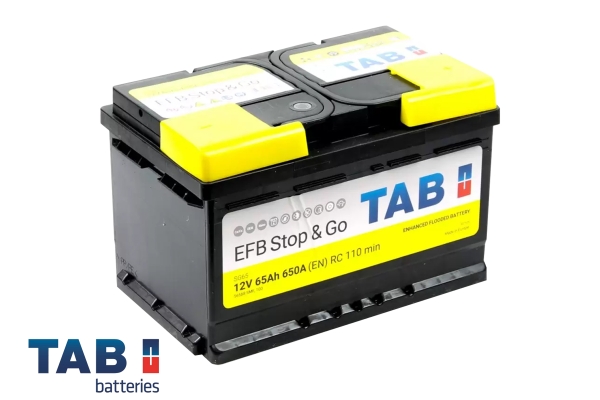 Аккумулятор TAB EFB Stop&Go 65.0 (212065) низкий