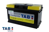 Аккумулятор TAB EFB Stop&Go 75.0 низкий