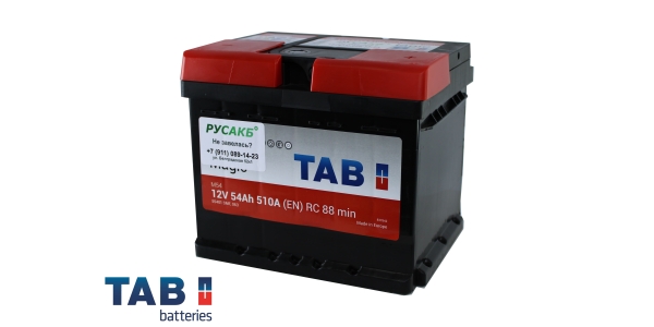 Аккумулятор TAB Magic 54.0 низкий