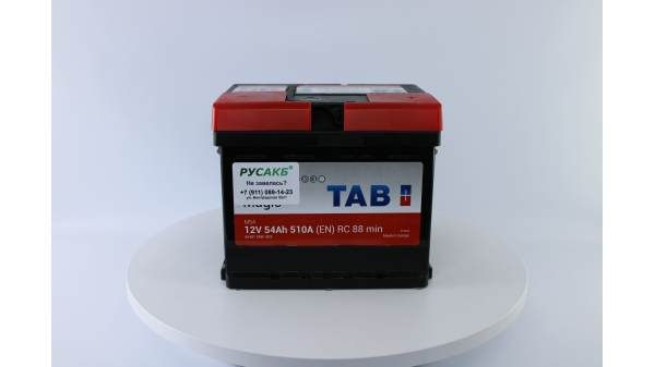 Аккумулятор TAB Magic 54.0 низкий