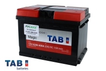 Аккумулятор TAB Magic 62.0 низкий