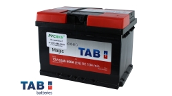 TAB Magic 62.0 низкий, 62 Ач, обратная полярность, 242x175x175 мм, 600 Ампер — купить в Санкт-Петербурге