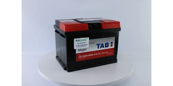 Аккумулятор TAB Magic 62.0 низкий