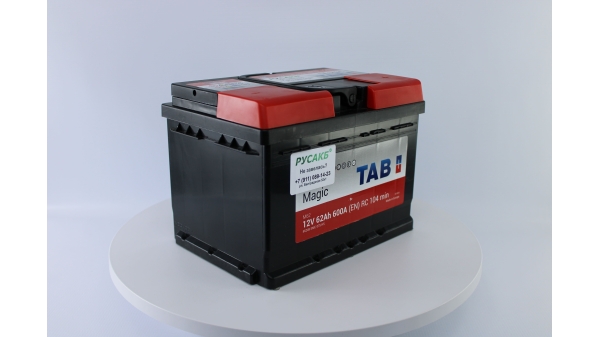 Аккумулятор TAB Magic 62.0 низкий