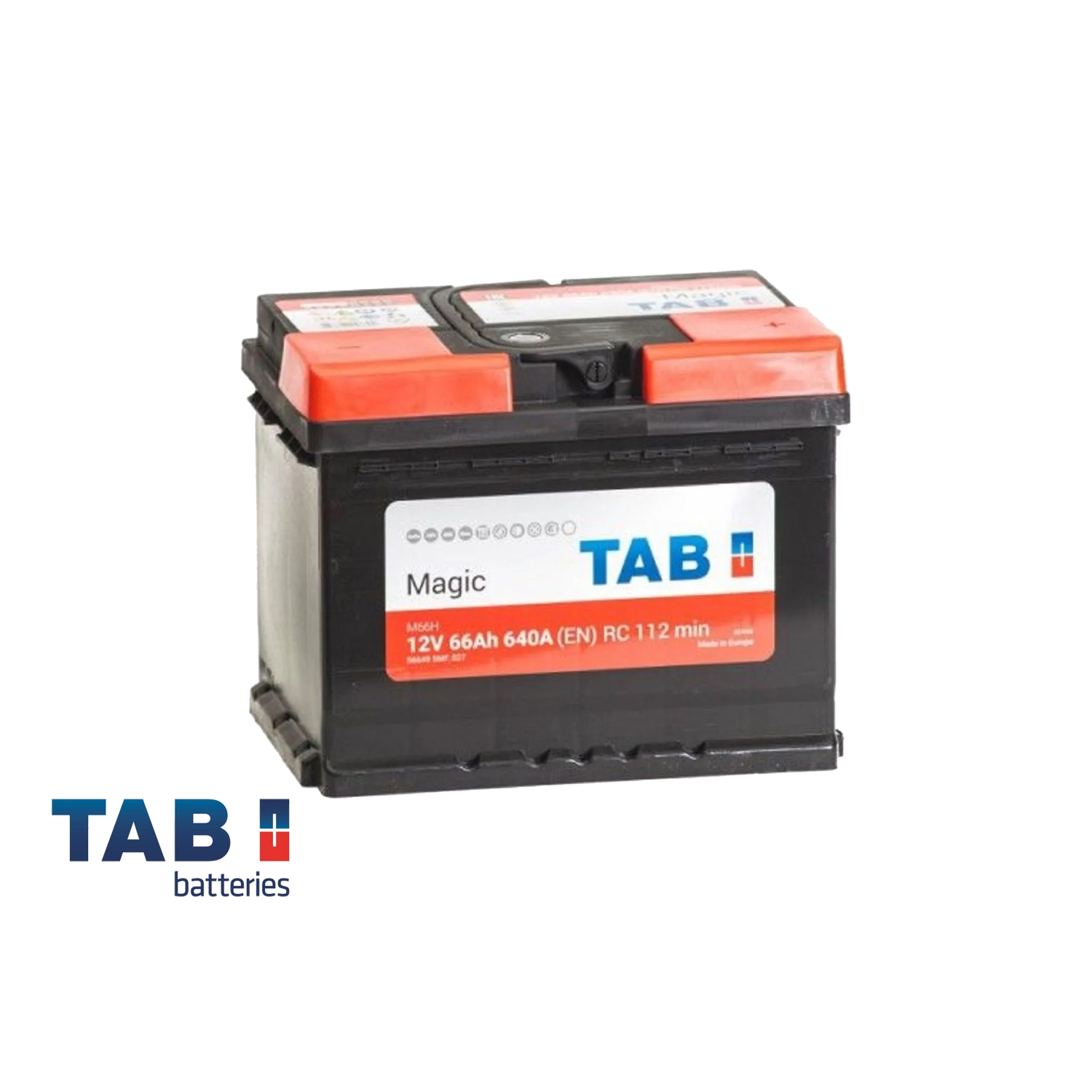 TAB Magic 66.0, 66 Ач, обратная полярность, 242x175x190 мм, 640 Ампер — купить в Санкт-Петербурге