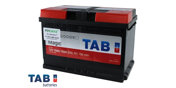 Аккумулятор TAB Magic 78.0
