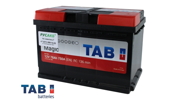 Аккумулятор TAB Magic 78.0