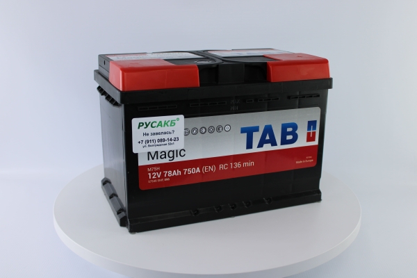 Аккумулятор TAB Magic 78.0
