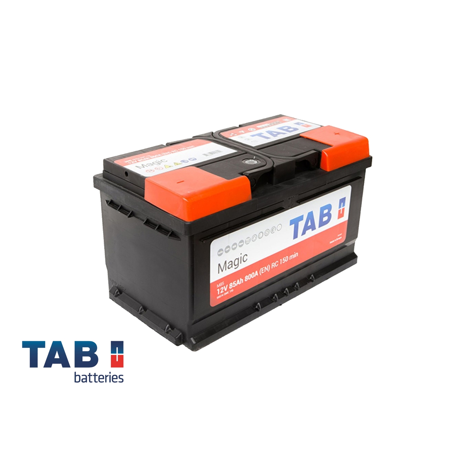 TAB Magic 85.0 низкий, 85 Ач, обратная полярность, 315x175x175 мм, 850 Ампер — купить в Санкт-Петербурге