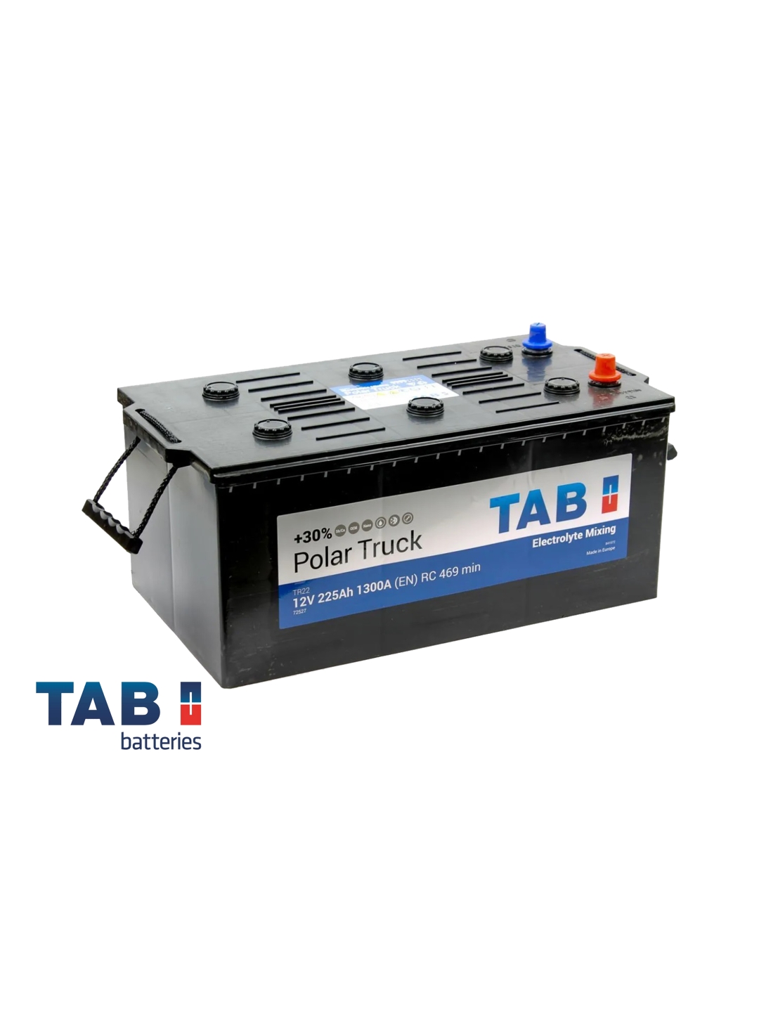 Аккумулятор TAB Polar Truck 225 Ач 604912 евро.конус
