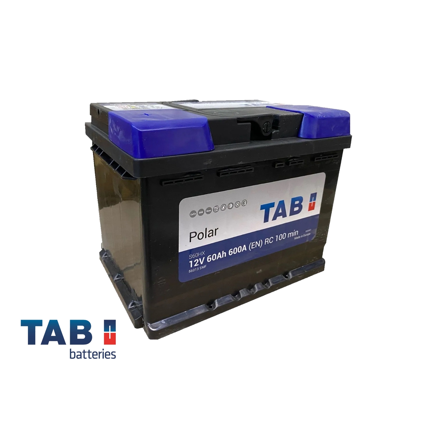 TAB Polar 60.1, 60 Ач, прямая полярность, 242x175x190 мм, 600 Ампер — купить в Санкт-Петербурге