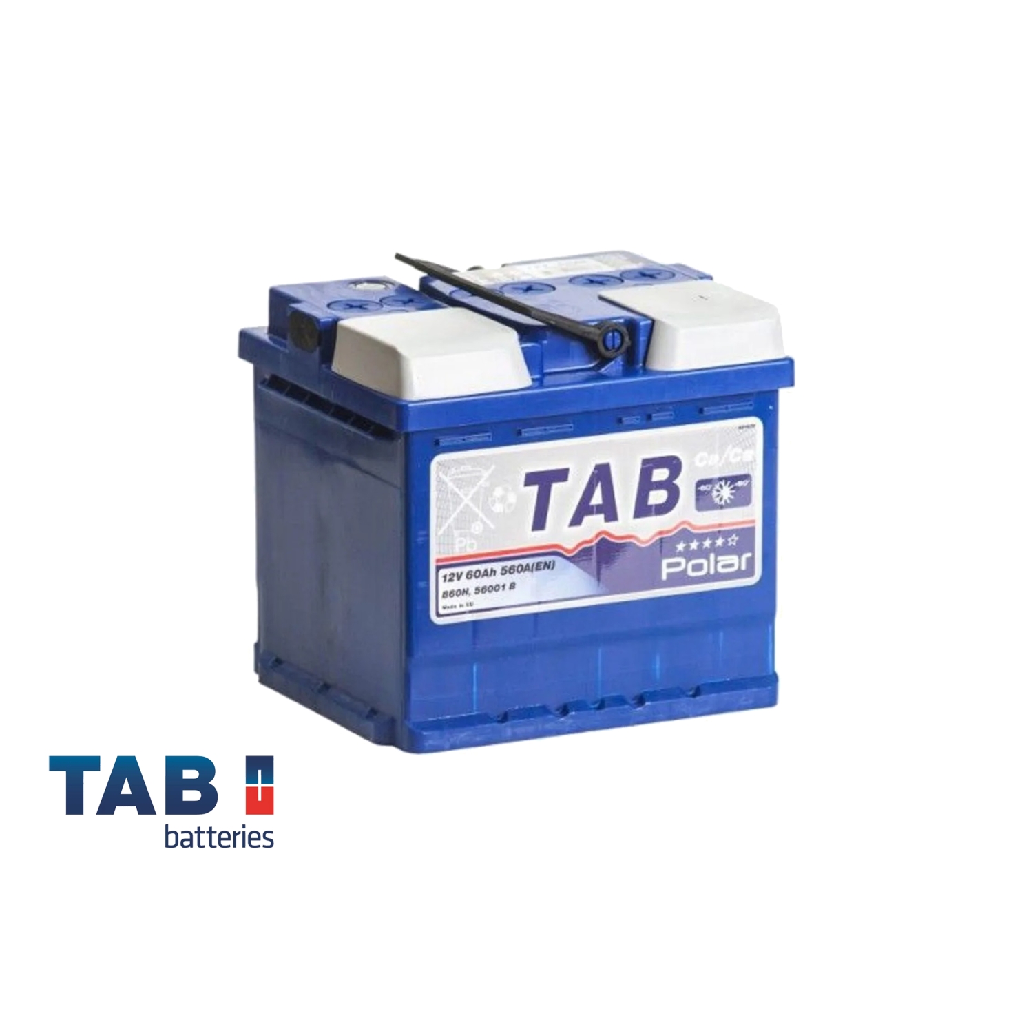 TAB Polar 60.0 uni, 60 Ач, обратная полярность, 207x175x190 мм, 560 Ампер — купить в Санкт-Петербурге