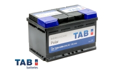 TAB Polar 73.0 (57309) низкий, 73 Ач, обратная полярность, 275x175x175 мм, 630 Ампер — купить в Санкт-Петербурге