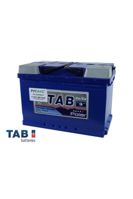 Аккумулятор TAB Polar 75 Ач обр пол