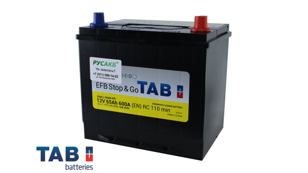 Аккумулятор TAB EFB Stop&Go 65.0 (56568) яп. ст/бортик